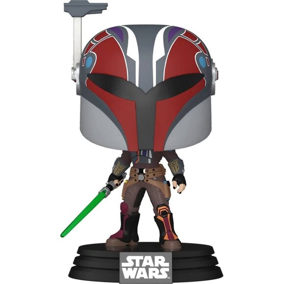 Star Wars: Ahsoka Series 3 Sabine Wren (Mandalorian Armor) Funko Pop! *NOT MINT* - Picture 2 of 4